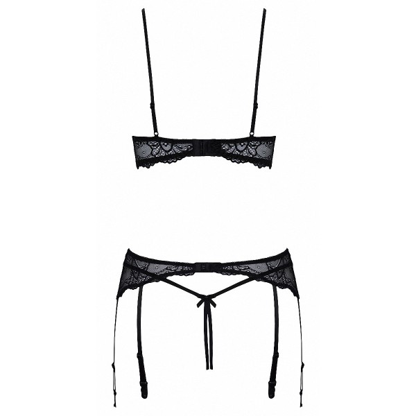Ensemble lingerie ouverte noir - Cotelli Lingerie Cotelli lingerie