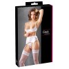 Ensemble lingerie 3 pièces ouvert blanc - Cottelli Lingerie Cotelli lingerie
