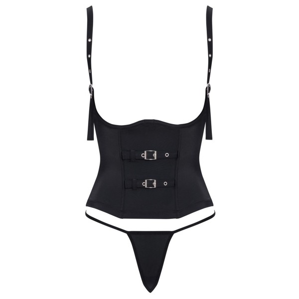 Ensemble corset seins nus noir - Cottelli PARTY Cotelli lingerie