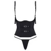Ensemble corset seins nus noir - Cottelli PARTY Cotelli lingerie