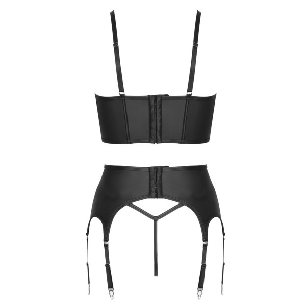 Ensemble lingerie 3 pièces avec porte-jarretelles - Cottelli PARTY Cotelli lingerie