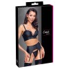 Ensemble lingerie 3 pièces avec porte-jarretelles - Cottelli PARTY Cotelli lingerie
