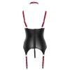 Ensemble ouvert avec collier et menottes - Cotelli BONDAGE Cotelli Bondage