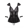 Ensemble 3 pièces lingerie Fetish - Cotelli Bondage