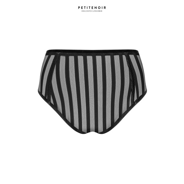 Culotte tulle rayé Petite Noir