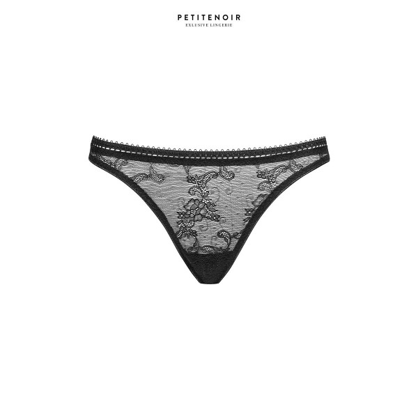 String tulle et dentelle Petite Noir