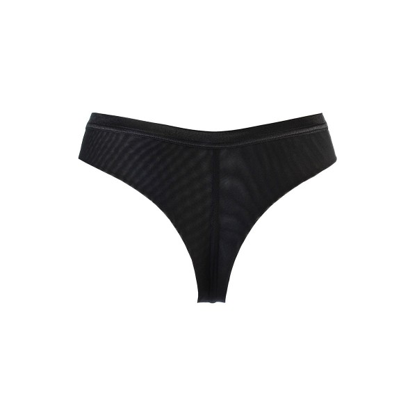 String tulle et dentelle noir V-10718 - Axami Axami