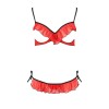 Ensemble lingerie seins nus Cherry - Passion Passion Lingerie
