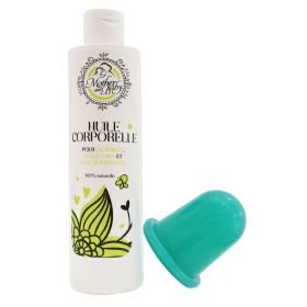 Pack anti-cellulite - Ventouse + huile