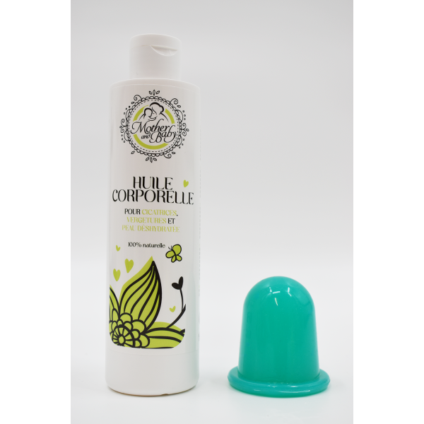 Pack anti-cellulite - Ventouse + huile