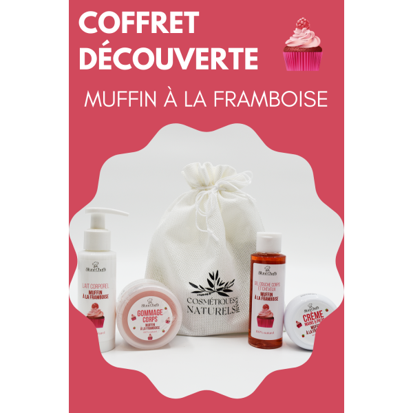 Coffret découverte - Muffin à la framboise Cosmétique naturel