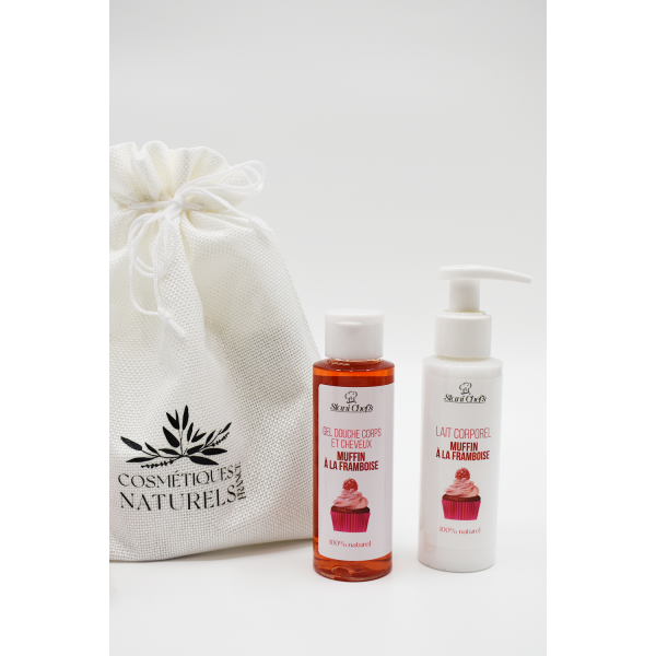 Coffret découverte - Muffin à la framboise Cosmétique naturel