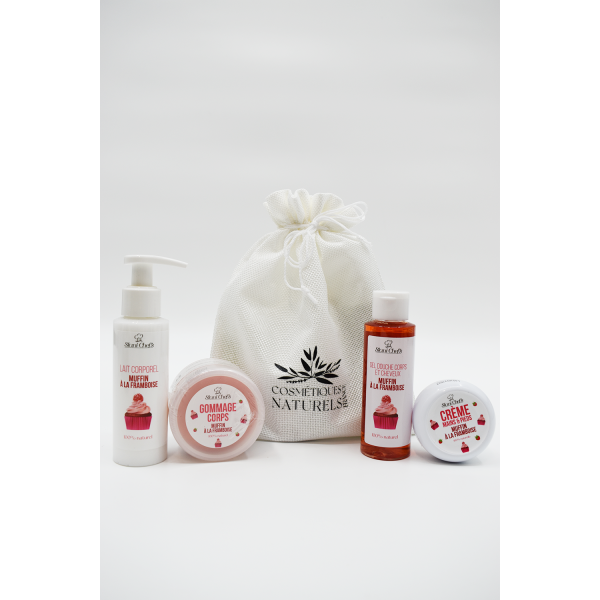 Coffret découverte - Muffin à la framboise Cosmétique naturel