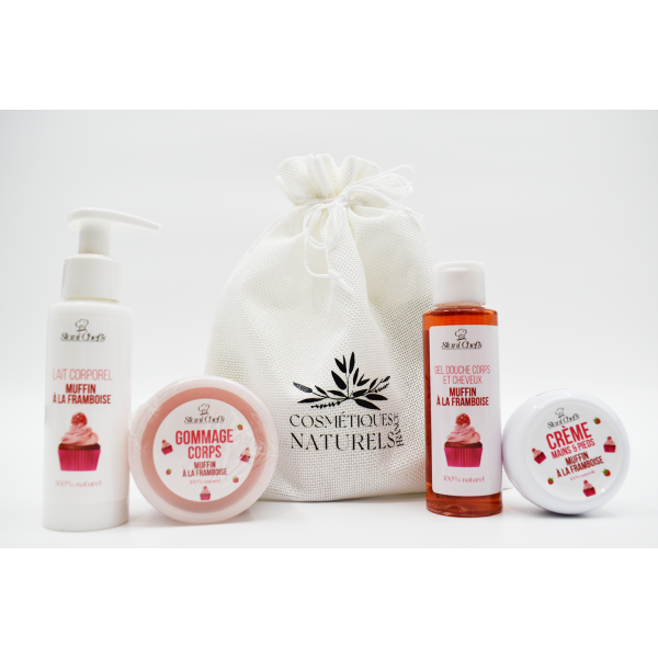 Coffret découverte - Muffin à la framboise Cosmétique naturel