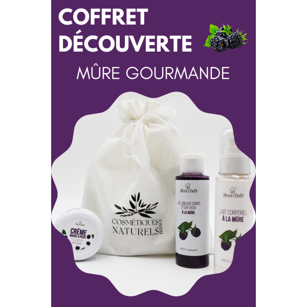Coffret découverte - Mûre gourmande Cosmétique naturel