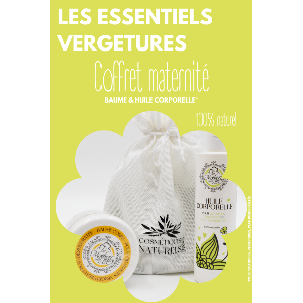 Coffret le rituel vergetures Cosmétique naturel