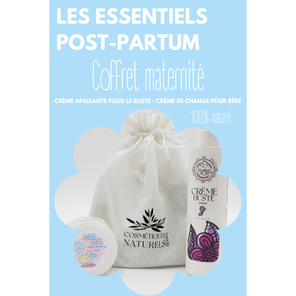 Coffret les essentiels post-partum Cosmétique naturel