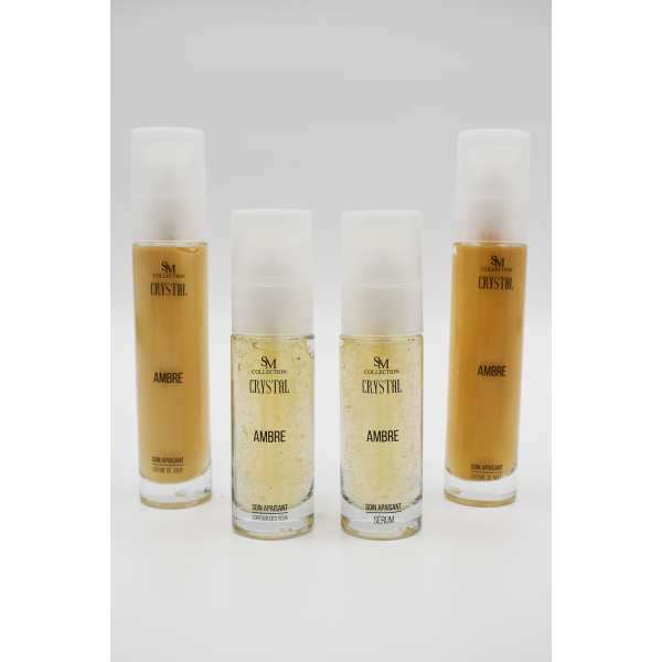 Gamme complète apaisante - Ambre 100% naturelle SM collection CRYSTAL