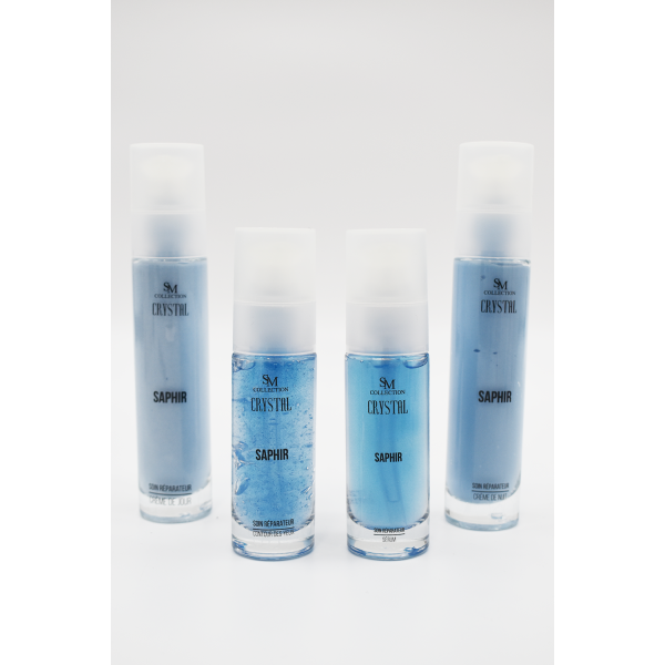 Gamme complète réparatrice - Saphir 100% naturelle SM collection CRYSTAL