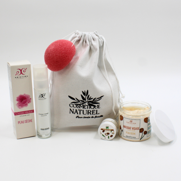 Coffret découverte - VISAGE - Peau sèche Cosmétique naturel