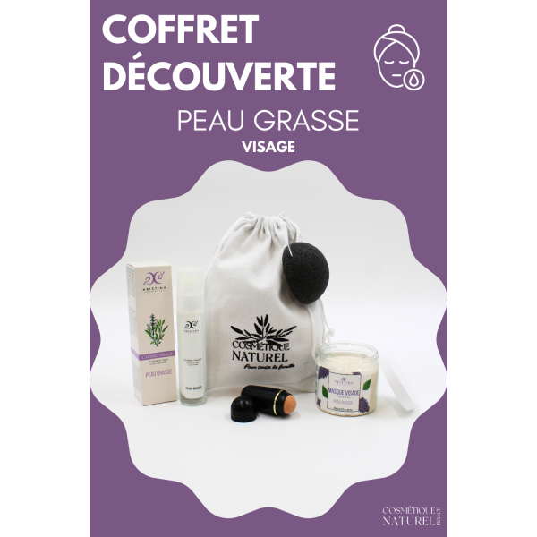 Coffret découverte - VISAGE - Peau grasse Cosmétique naturel