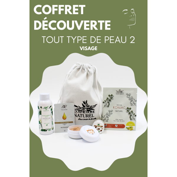 Coffret découverte - VISAGE - Tout type de peau 2 Cosmétique naturel