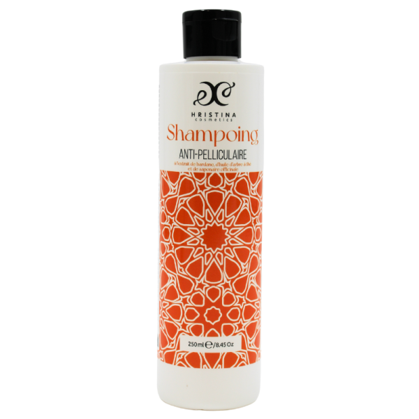 Shampoing anti-pelliculaire 250ml 100% naturel Hristina