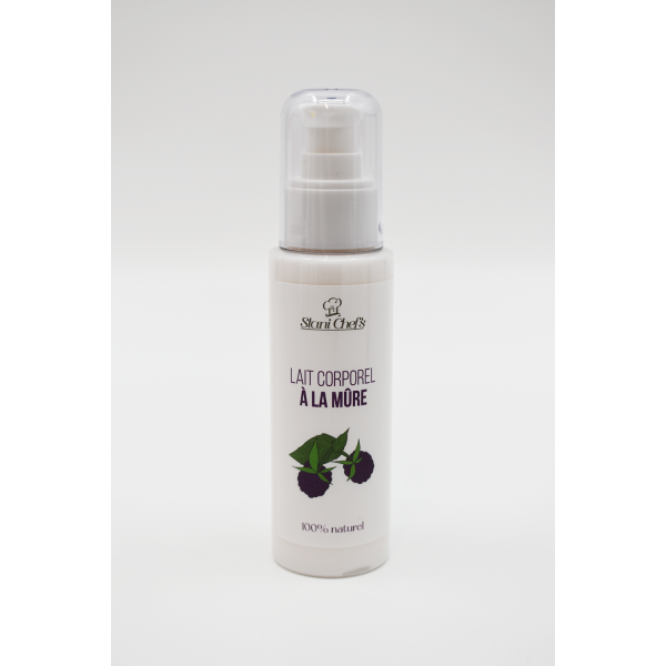 Lait corps hydratant à la mûre - 100ml 100% naturel Stani chef's