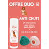 Shampoing pour chien 200ml + brosse de bain - OFFRE DUO - ANTI-CHUTE Dr. Derehsan Animal Care Cosmetics