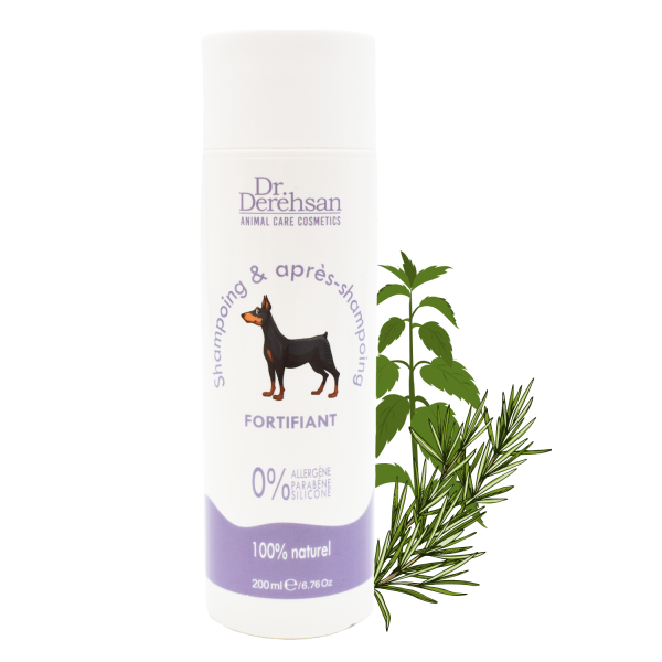 Shampoing pour chien - FORTIFIANT 200ml Dr. Derehsan Animal Care Cosmetics