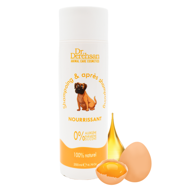 Shampoing pour chien - NOURRISSANT 200ml Dr. Derehsan Animal Care Cosmetics