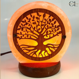 Lampe de Sel USB Arbre de Vie 1KG Lithothérapie