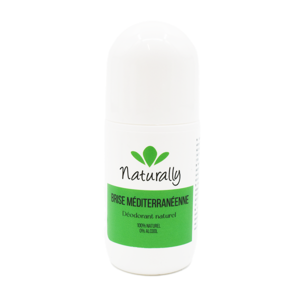 Déodorant roll on - Brise méditerranéenne - 50ml 100% naturel Naturally