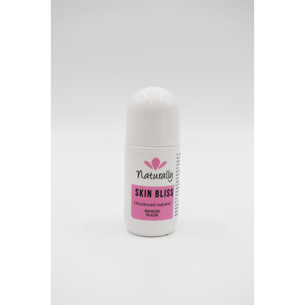 Déodorant roll on Skin bliss - 50ml 100% naturel Naturally