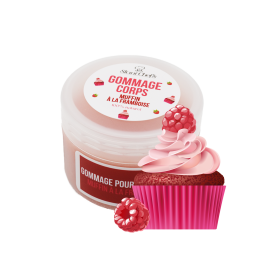 Gommage corps - muffin à la framboise - 100ml 100% naturel Stani chef's