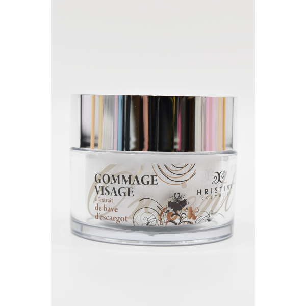 Gommage visage à base de bave d'escargot - 100ml 100% naturel Hristina
