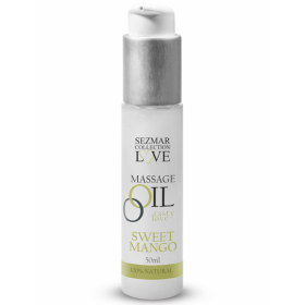 Huile de massage mangue 100% naturelle 50ml Sezmar Love