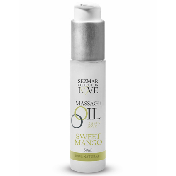Huile de massage mangue 100% naturelle 50ml Sezmar Love