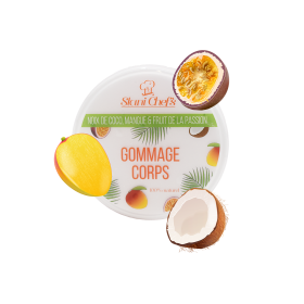 Gommage corps à la noix de coco, mangue & fruit de la passion - 250ml 100% naturel Stani chef's