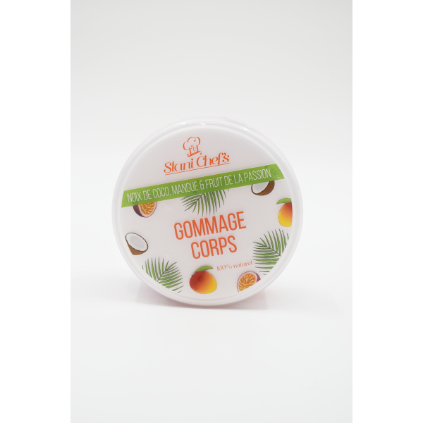 Gommage corps à la noix de coco, mangue & fruit de la passion - 250ml 100% naturel Stani chef's