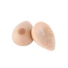 Faux seins  adhésifs en silicone, forme goutte d'eau
