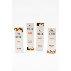Crème contour des yeux à la poudre d'ambre 30ml 100% naturelle SM collection CRYSTAL