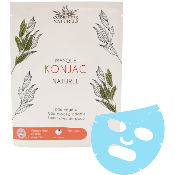 Masque konjac - Collagène Cosmétique naturel