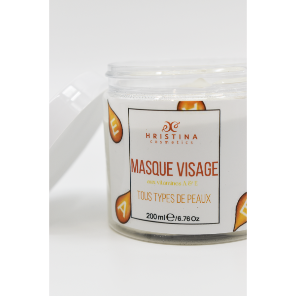 Masque visage - Tout type de peau 200ml Hristina