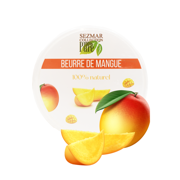 Pur beurre de mangue 250ml Sezmar collection 100% pure