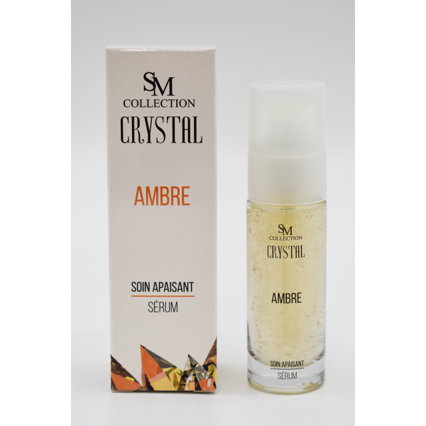 Sérum à la poudre d'ambre 30ml SM collection CRYSTAL