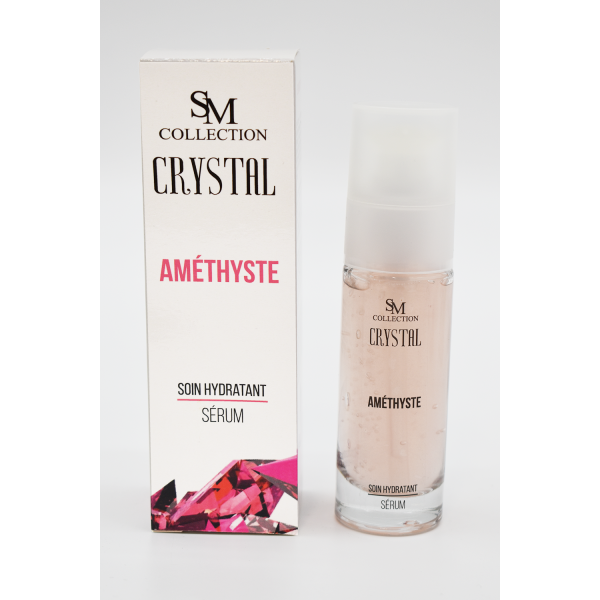 Sérum à la poudre d'améthyste 30ml SM collection CRYSTAL