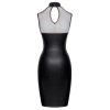 Robe Moulante Sans Manches Look Mat & Résille - Cottelli COTTELLI & DIVERS