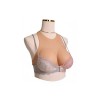 Buste plastron silicone encolure ronde – dos Velcro
