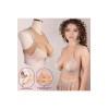Buste plastron silicone encolure ronde – dos Velcro